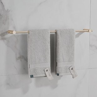 Handdoekhouder BWS Academy 60 cm Geborsteld Messing