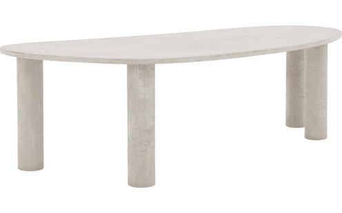 Goossens Eettafel Stone, Organisch 250 x 120 cm