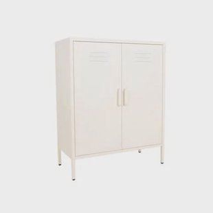 Lockerkast Finn Ivoor - 2 schappen