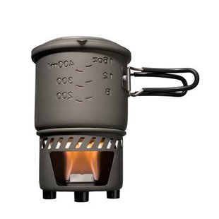 Esbit Outdoor Kooktoestel 585ml - Opbergtas - Aluminium - Solid Fuel