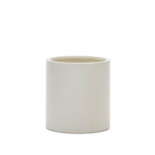 Kave Home - Aiguablava bloempot in wit cement, Ø 52 cm Kave Home - Aiguablava bloempot in wit cement, Ø 52 cm