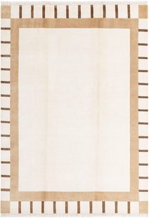 Vloerkleed Domino handgemaakt wol | Vidal