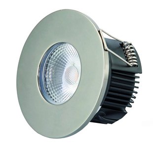DOTLUX MULTIsun LED inbouwlamp, rond, nikkel