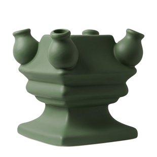 Stapelgekte Vintage groen bodem