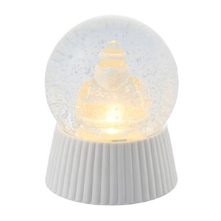 Sirius LED sneeuwbol Santa met sneeuwvaleffect