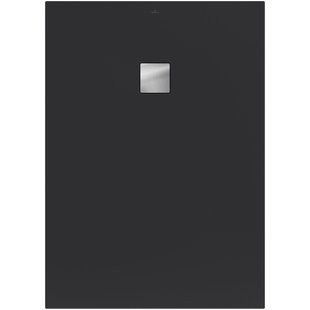 Villeroy & Boch Excello douchevloer 140x100cm polyurethaan/acryl Anthracite uda1410exc2v-1s Villeroy & Boch Excello douchevloer 140x100cm polyurethaan/acryl Anthracite uda1410exc2v-1s