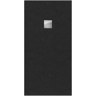 Villeroy & Boch Excello douchevloer 160x80cm polyurethaan/acryl Nature Anthracite uda1680exc2v-1n Villeroy & Boch Excello douchevloer 160x80cm polyurethaan/acryl Nature Anthracite uda1680exc2v-1n