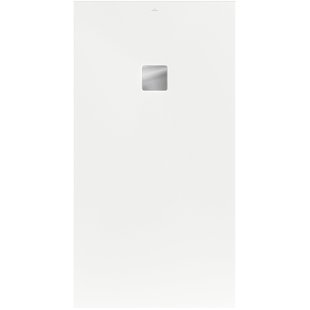 Villeroy & Boch Excello douchevloer 170x90cm polyurethaan/acryl Stone White uda1790exc2v-rw Villeroy & Boch Excello douchevloer 170x90cm polyurethaan/acryl Stone White uda1790exc2v-rw