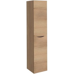 Crosswater Glide II Badkamerkast - 35x35x160cm - greeploos - windsor oak GL3516F2WO