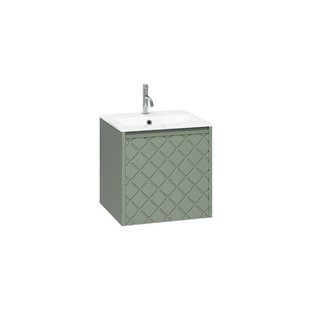 Crosswater Glide II Wastafel inbouw - zonder kraangat - 50x45x1cm - glas - wit GL0510SIW_V2
