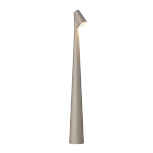 Vibia LED-batterijlamp Africa, hoogte 45 cm, donkerbeige