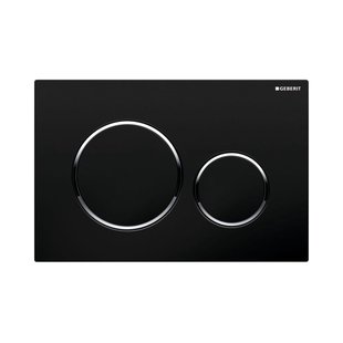 Bedieningsplaat Geberit Sigma 20 DF Zwart