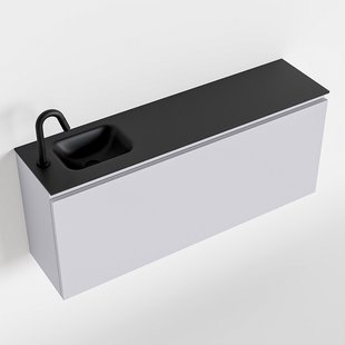 MONDIAZ OLAN 120cm toiletmeubel cale. LEX wastafel urban links 1 kraangat