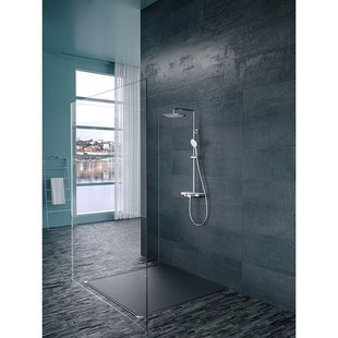 BWS Regendouche | Pioggia | met Handdouche Chroom | Opbouw