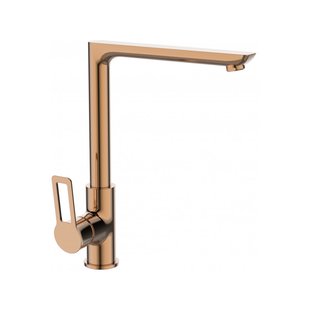 Wastafelkraan Sanimar Faro Rose Goud Wastafelkraan Sanimar Faro Rose Goud