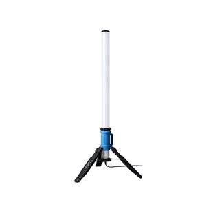 Ledino LED lichtkolom Rath 360° blauw/zwart 6.500K 180 W