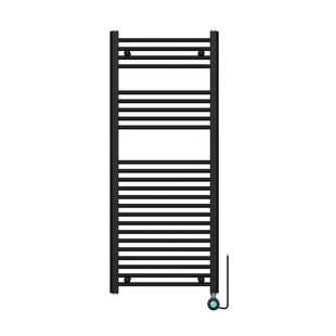 Elektrische Radiator Sanilux Barren 120x50 cm 500 Watt Mat Zwart