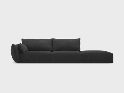 4-zitsbank Vanda rechts chenille | Mazzini Sofas