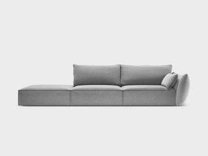 4-zitsbank Vanda links velvet | Mazzini Sofas