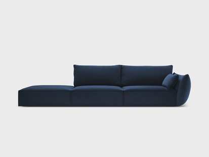 4-zitsbank Vanda links velvet | Mazzini Sofas