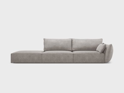 4-zitsbank Vanda links chenille | Mazzini Sofas