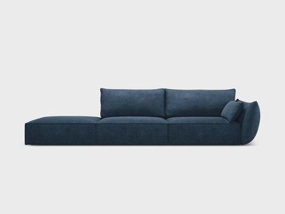 4-zitsbank Vanda links chenille | Mazzini Sofas