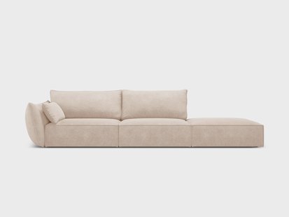 4-zitsbank Vanda rechts chenille | Mazzini Sofas