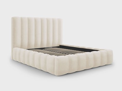 Bed frame Gina velvet met opbergruimte | Milo Casa