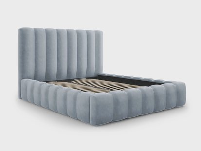 Bed frame Gina velvet met opbergruimte | Milo Casa
