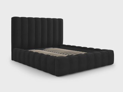 Bed frame Gina velvet met opbergruimte | Milo Casa Bed frame Gina velvet met opbergruimte | Milo Casa