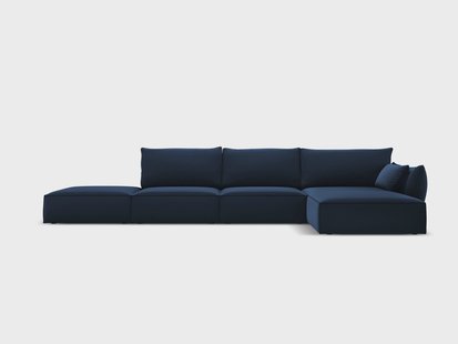Hoekbank Vanda rechts velvet | Mazzini Sofas