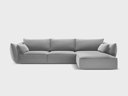 Hoekbank Vanda rechts velvet | Mazzini Sofas
