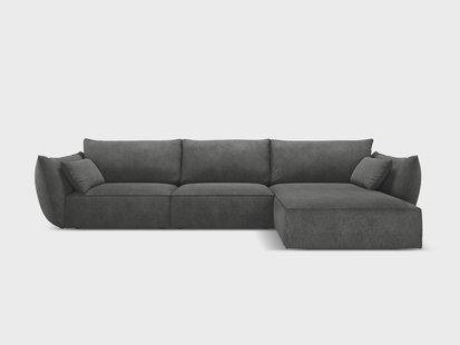 Hoekbank Vanda rechts chenille | Mazzini Sofas
