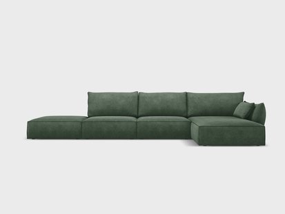 Hoekbank Vanda rechts chenille | Mazzini Sofas