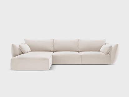 Hoekbank Vanda links velvet | Mazzini Sofas