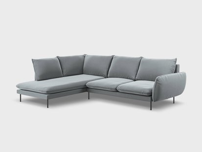 Hoekbank Vienna links velvet | Cosmopolitan Design