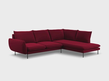 Hoekbank Vienna rechts velvet | Cosmopolitan Design