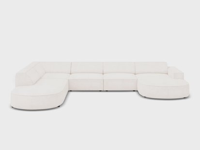 U-bank Jodie bouclé Chaise longue links | Micadoni Home