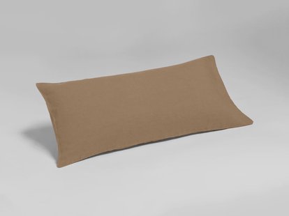 Yumeko Kussensloop gewassen linnen hazel 40x80 100% gewassen linnen