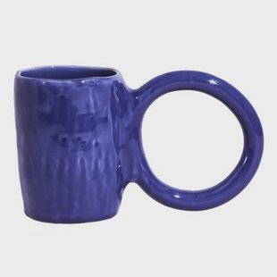 Donut mok large Blue