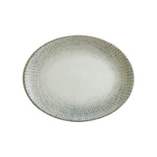 Bonna Serveerschaal - Sway - Porselein - 31x14 cm - set van 2