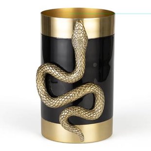 Bold Monkey Never Hurt A Snake vaas - Goud