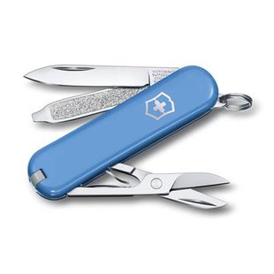 Victorinox Classic SD zakmes - Summer Rain - 7 functies - RVS