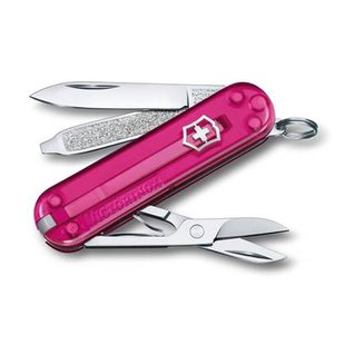 Victorinox Classic SD Transparent zakmes - Cupcake Dream - 7 functies