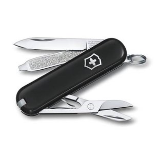 Victorinox Classic SD zakmes - Dark Illusion - 7 functies - RVS