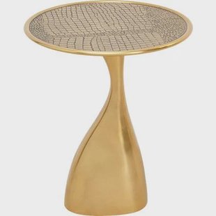 Bijzettafel Spacey Ø36cm goud Kare Design