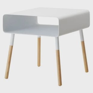 Yamazaki Bijzettafel Laag - Plain - Wit