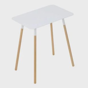 Yamazaki Bijzettafel Vierkant - Plain - Wit