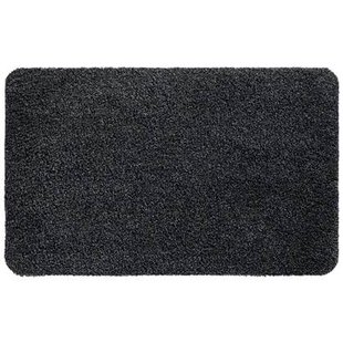 Veer Carpets - Wasbare Deurmat Aqua Stop 60 × 100 cm - Anthracite