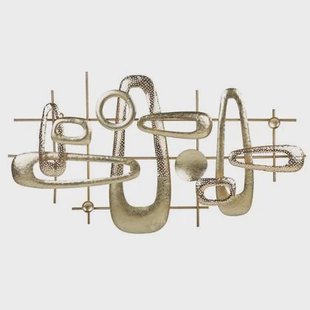 Beliani - MANGANESE - Wanddecoratie - Goud - IJzer